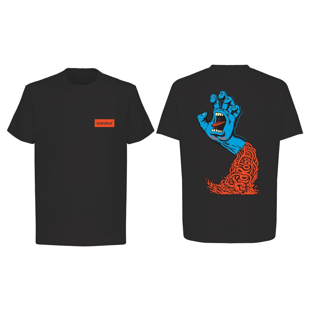 Santa Cruz Skateboards - 40th Anniversary Screaming Hand Glow-in-the Dark T-Shirt (Limited Edition of 150) (PRE-ORDER)