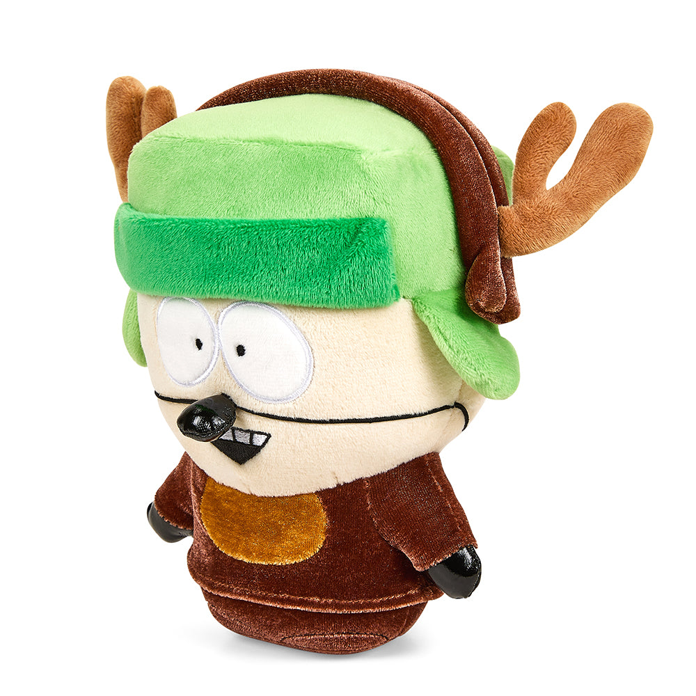 South Park Christmas 8" Phunny Plush Set of Four - Santa Cartman and Reindeer Kyle, Stan, and Kenny