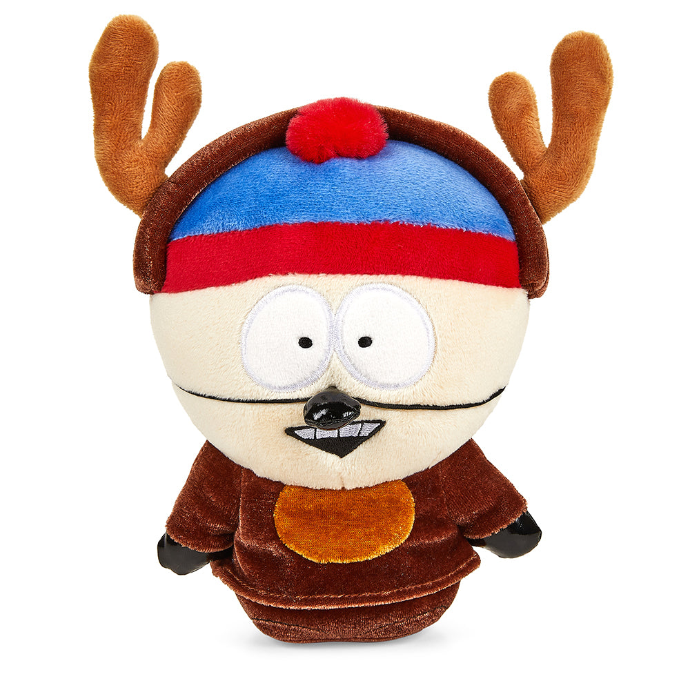 South Park Christmas 8" Phunny Plush Set of Four - Santa Cartman and Reindeer Kyle, Stan, and Kenny