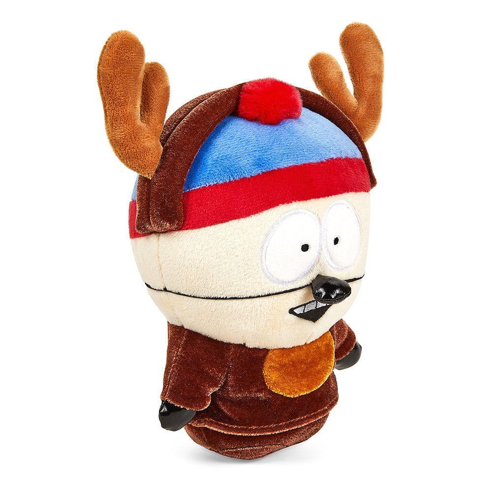 South Park Christmas 8" Phunny Plush Set of Four - Santa Cartman and Reindeer Kyle, Stan, and Kenny