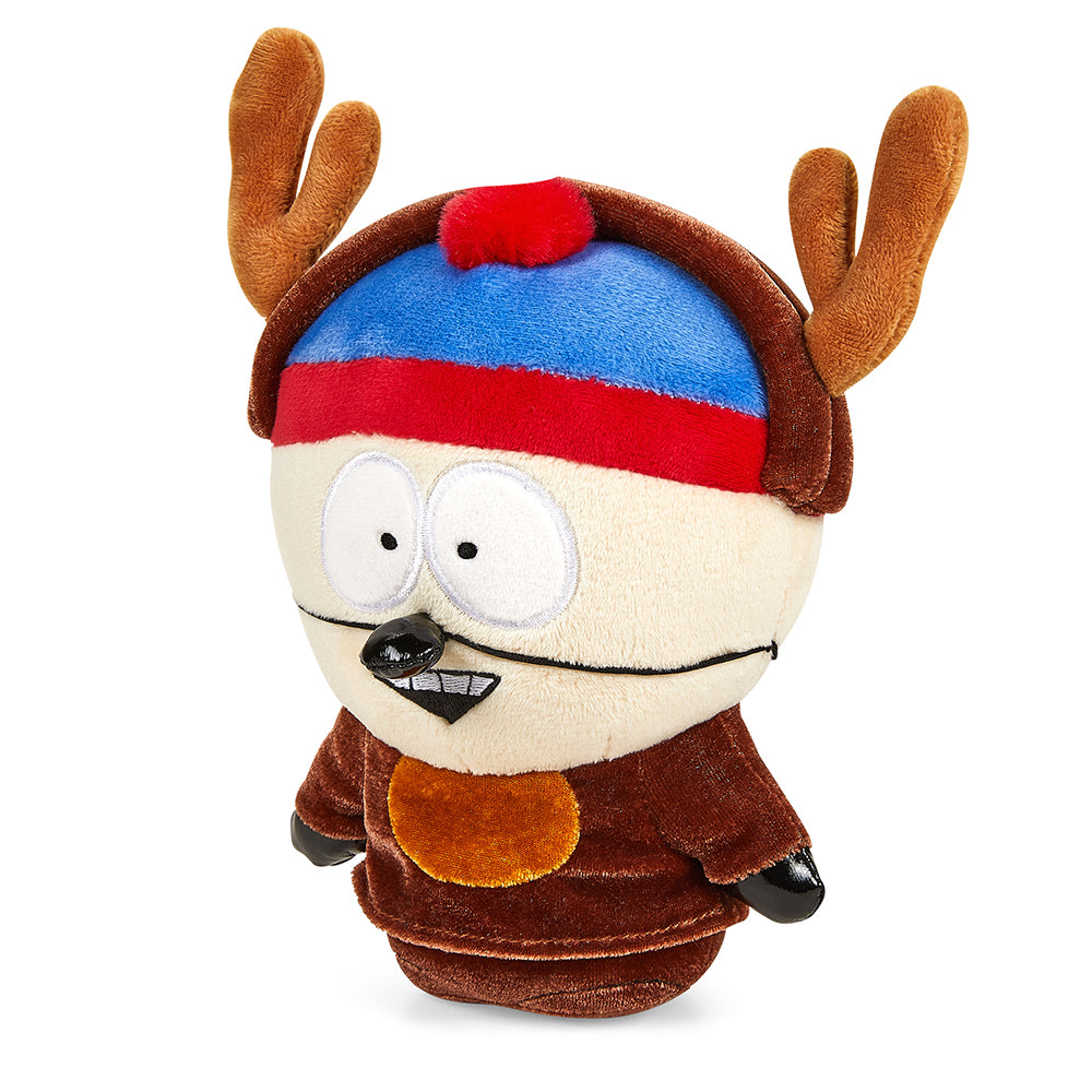 South Park Christmas 8" Phunny Plush Set of Four - Santa Cartman and Reindeer Kyle, Stan, and Kenny