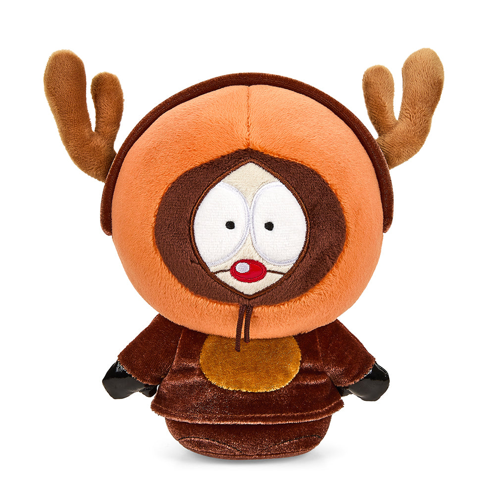 South Park Christmas 8" Phunny Plush Set of Four - Santa Cartman and Reindeer Kyle, Stan, and Kenny