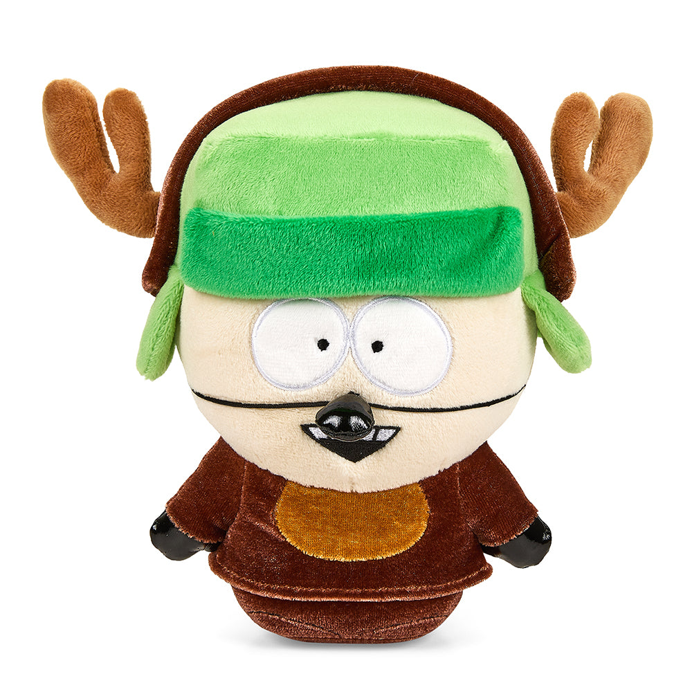 South Park Christmas 8" Phunny Plush Set of Four - Santa Cartman and Reindeer Kyle, Stan, and Kenny