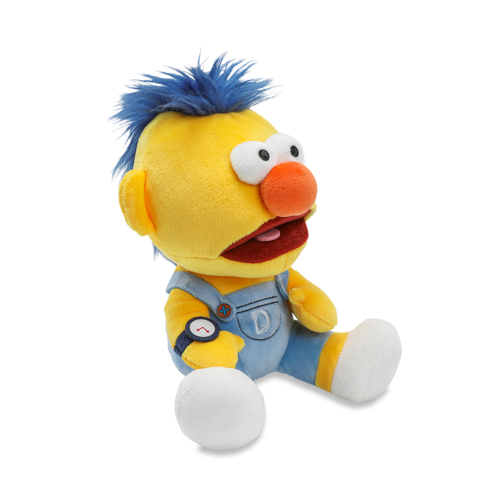 Don't Hug Me I'm Scared Phunny Plush 3-Pack Bundle (Green Duck, Red Guy & Yellow Guy)
