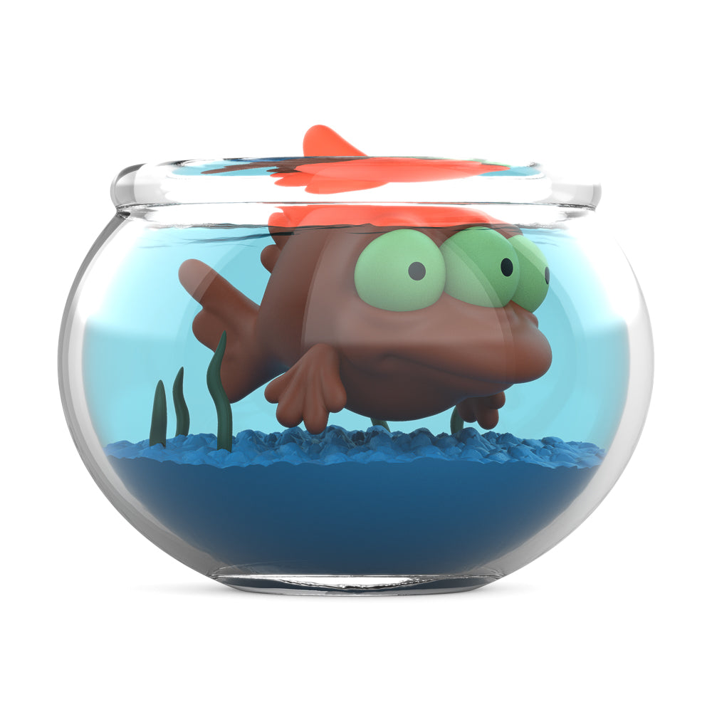 The Simpsons - Blinky in Fish Bowl 5.5” Vinyl Art Figure (PRE-ORDER)