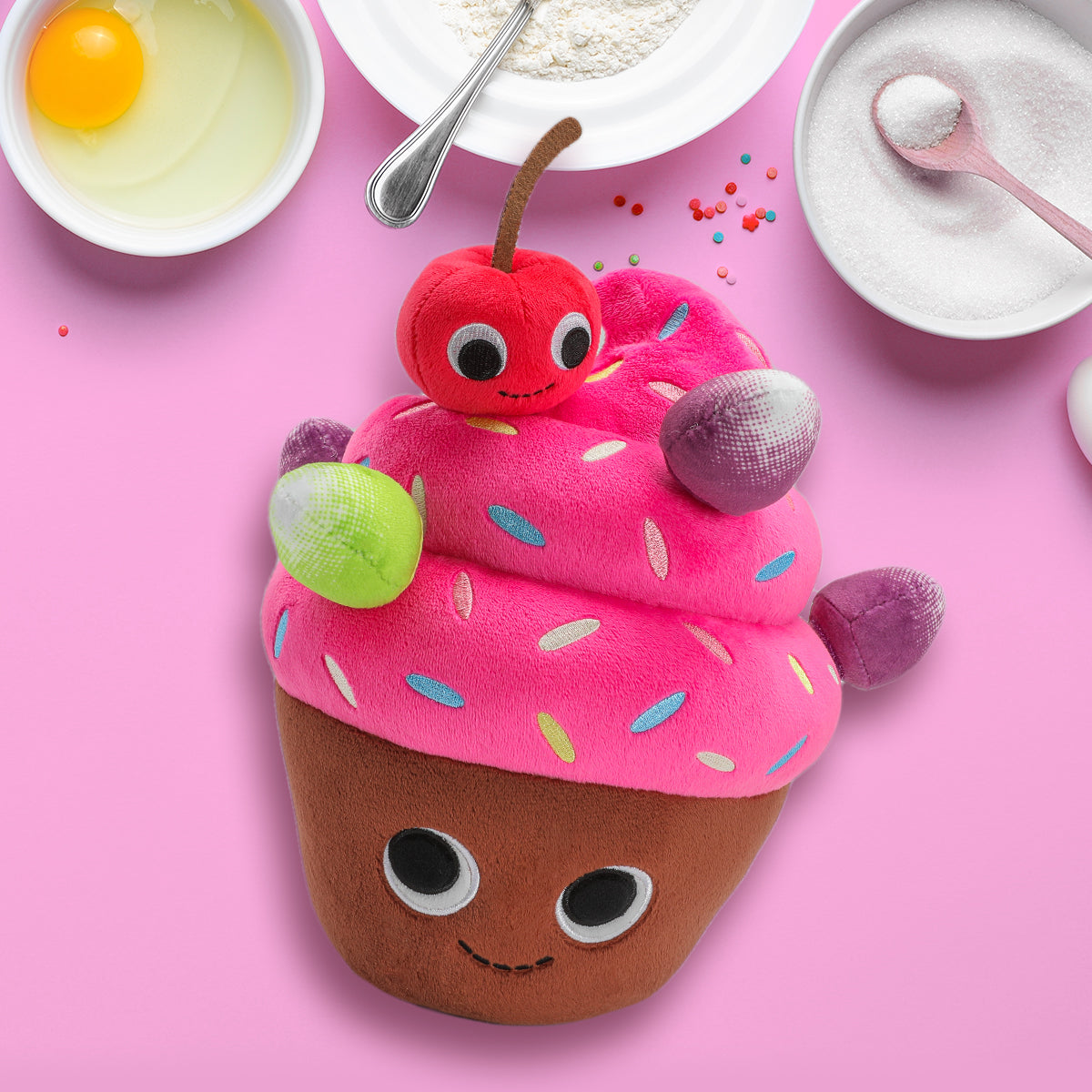 Yummy World Rosie the Cherry Cupcake with Gum Drops Plush (PRE-ORDER)