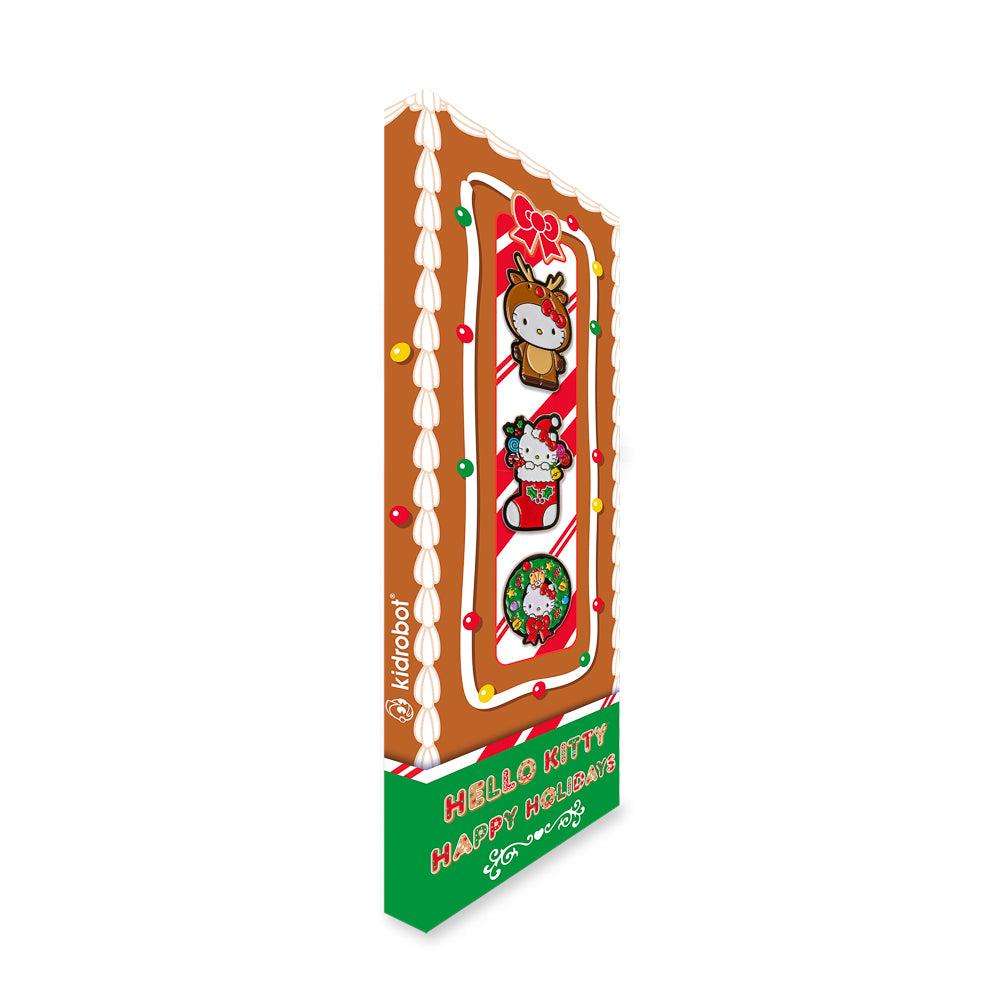 Hello Kitty® Holiday 1.5" Enamel Pin Set