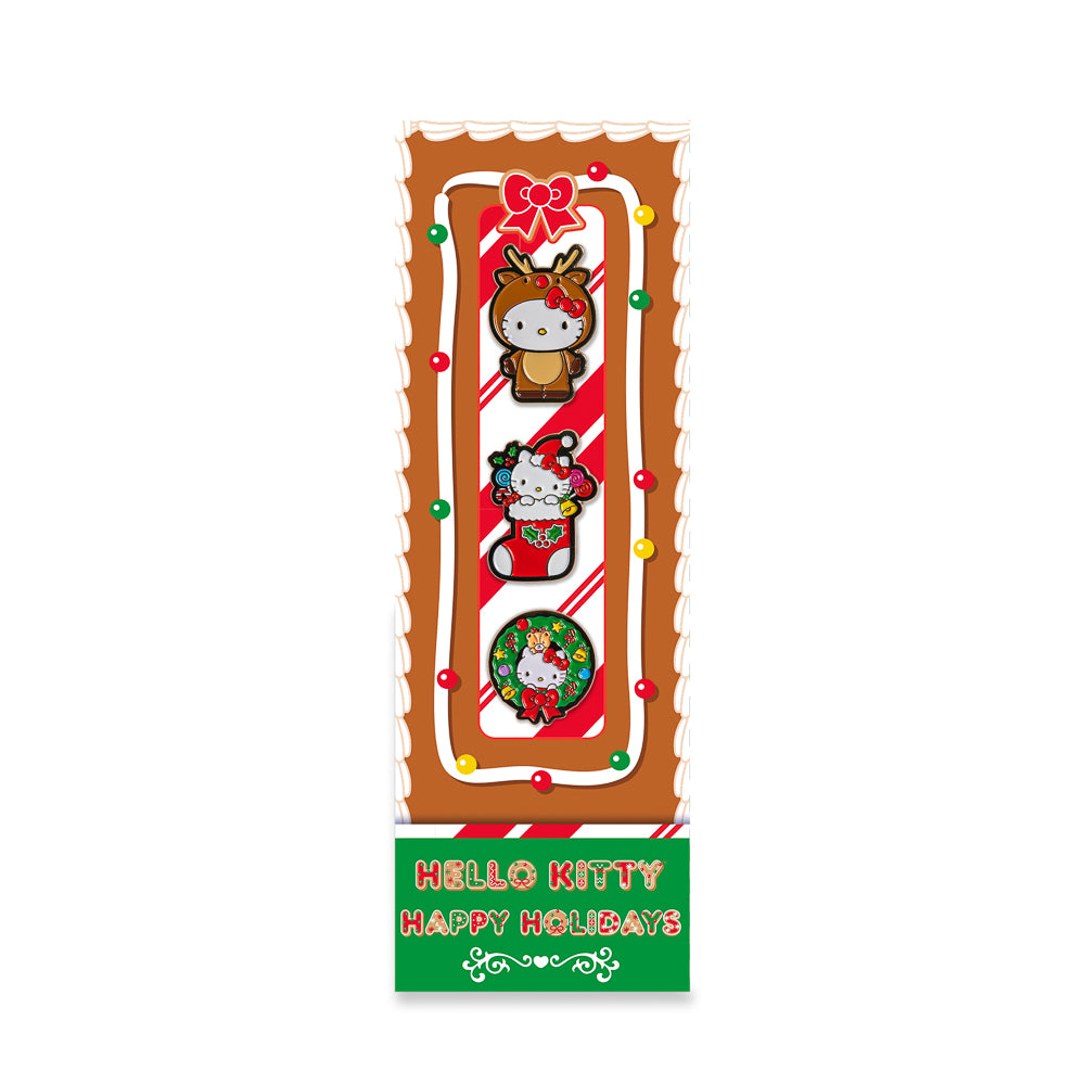 Hello Kitty® Holiday 1.5" Enamel Pin Set