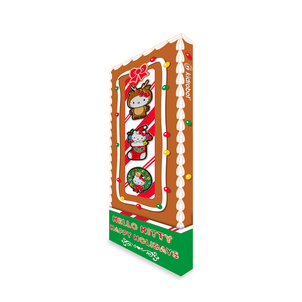 Hello Kitty® Holiday 1.5" Enamel Pin Set