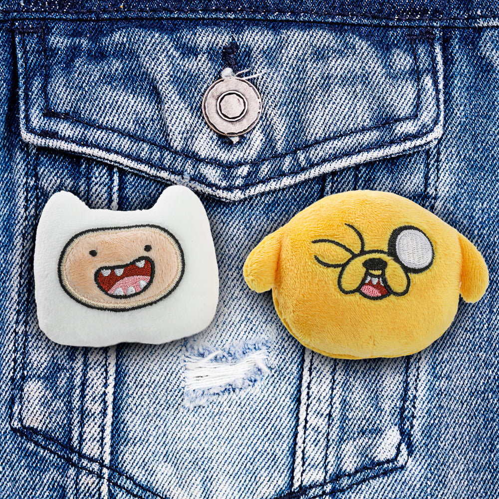 Adventure Time - Jake & Finn Plush Pin 2-Pack (PRE-ORDER)