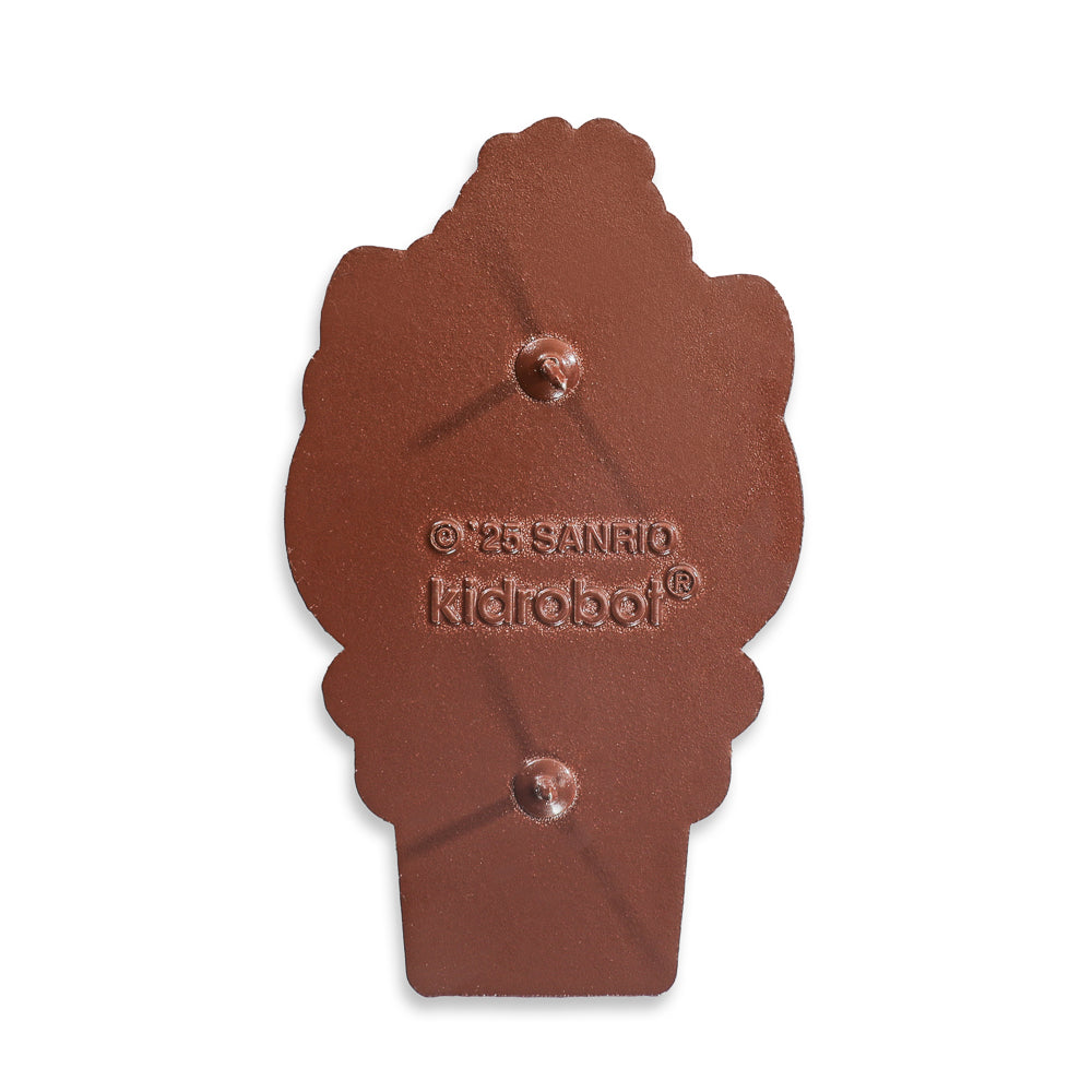 2025 CON EXCLUSIVE: Hello Kitty® Ice Cream Cone Pin - Flocked Chocolate with Mint Edition (Limited Edition of 300) (PRE-ORDER)