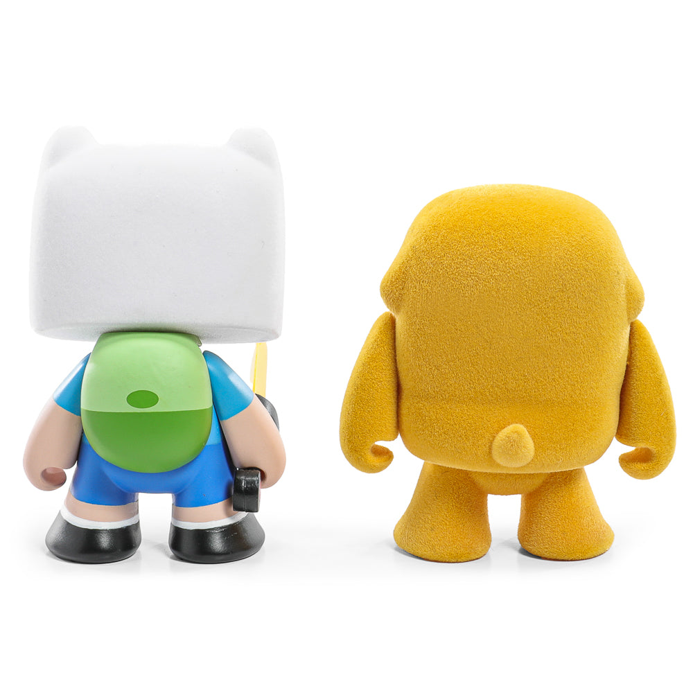 Adventure Time - Finn & Jake Flocked Vinyl Mini Figure 2-Pack (PRE-ORDER)