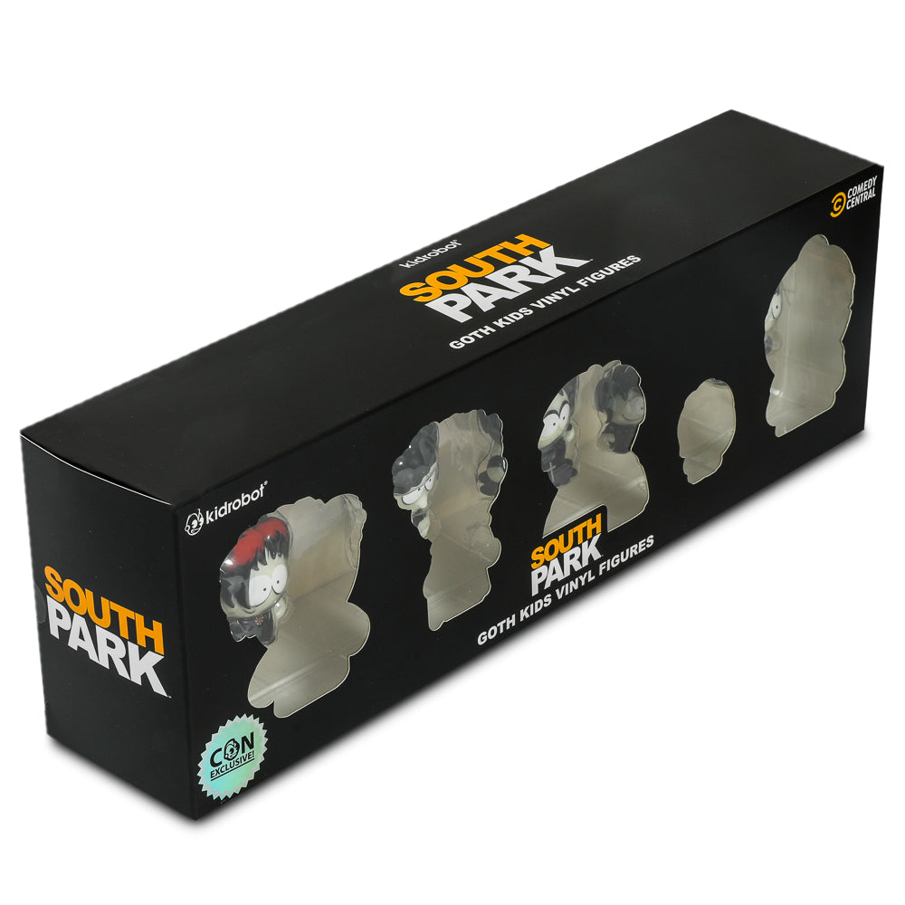 2024 CON EXCLUSIVE: South Park Goth Kids Glow-in-the-Dark Vinyl Mini Figures 5-Pack (Limited Edition of 500)