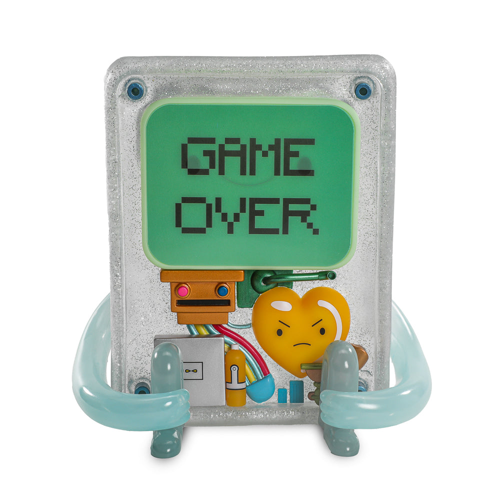2025 CON EXCLUSIVE: Adventure Time - BMO 8" Glow-in-the-Dark Vinyl Art Figure - Game Over Edition (Limited Edition of 300) (PRE-ORDER)