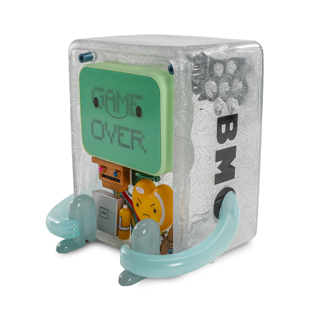 2025 CON EXCLUSIVE: Adventure Time - BMO 8" Glow-in-the-Dark Vinyl Art Figure - Game Over Edition (Limited Edition of 300) (PRE-ORDER)