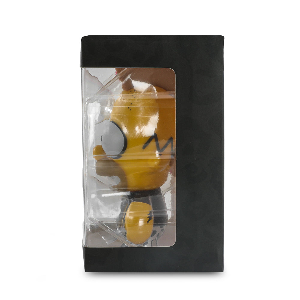 2025 CON EXCLUSIVE: The Simpsons - Donut Riot Punk Homer 3" Vinyl Mini Figure - Pink Glaze Edition (Limited Edition of 500) (PRE-ORDER)