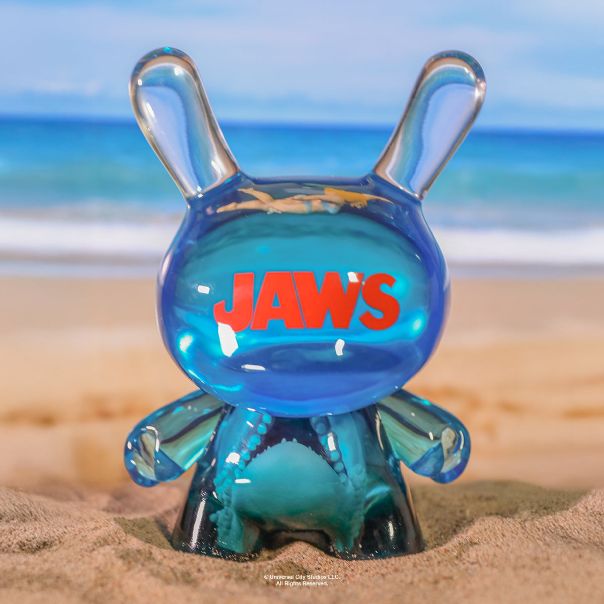50th Anniversary Jaws 8" Resin Dunny Art Figure (PRE-ORDER)