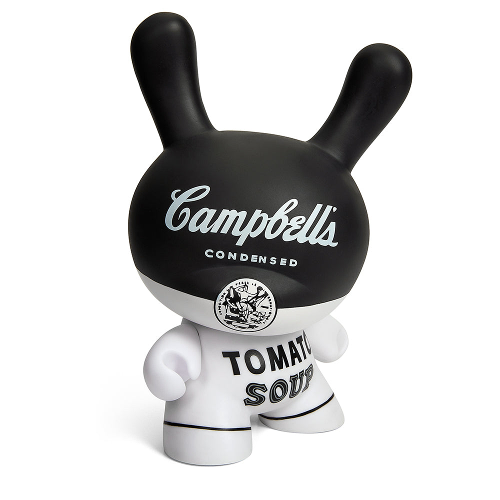 Andy Warhol 8" Campbell's Soup Masterpiece Dunny - Black and White Edition (Limited Edition of 500) - SOLD OUT!