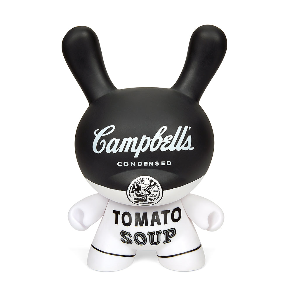 Andy Warhol 8" Campbell's Soup Masterpiece Dunny - Black and White Edition (Limited Edition of 500) - SOLD OUT!