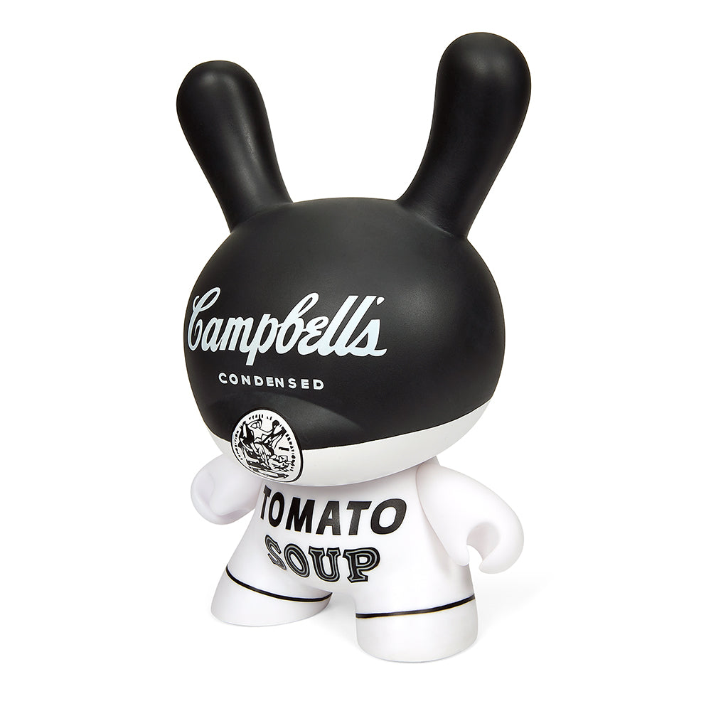 Andy Warhol 8" Campbell's Soup Masterpiece Dunny - Black and White Edition (Limited Edition of 500) - SOLD OUT!
