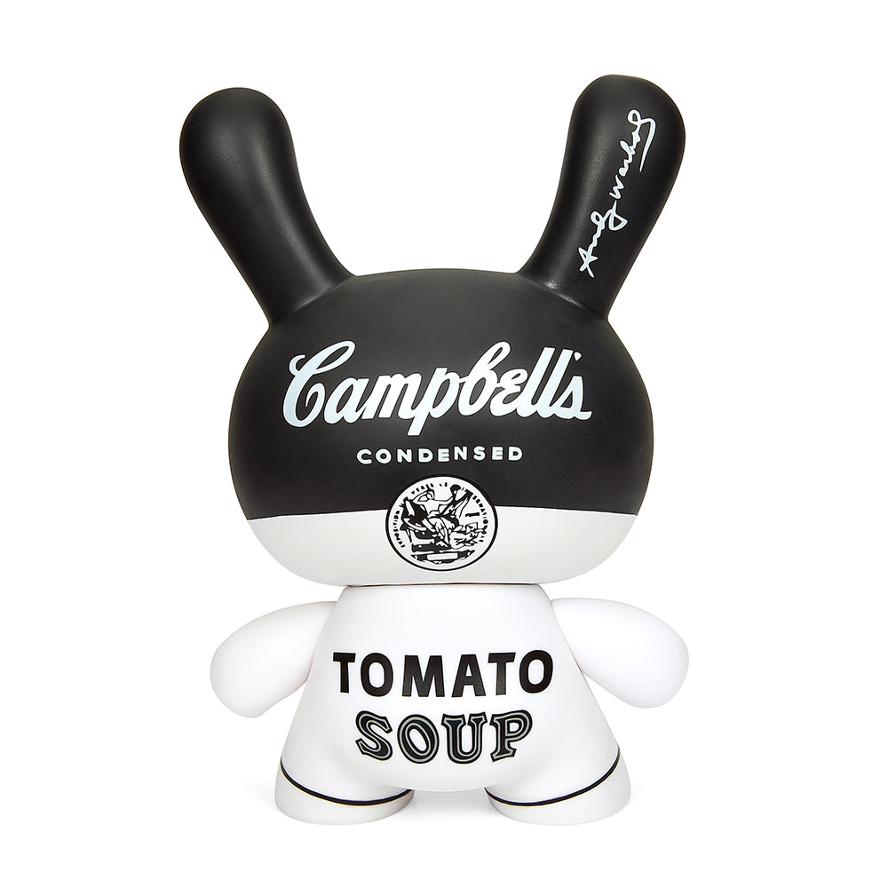 Andy Warhol 8" Campbell's Soup Masterpiece Dunny - Black and White Edition (Limited Edition of 500) - SOLD OUT!
