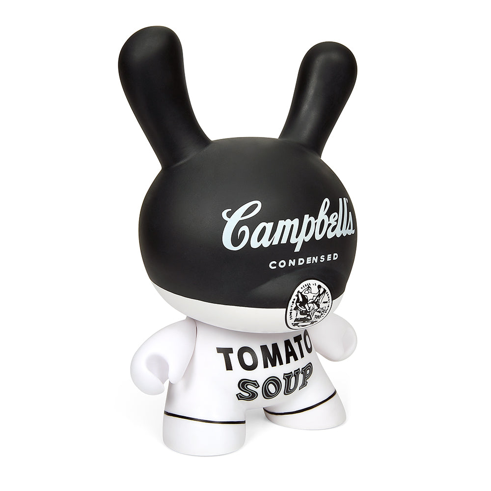 Andy Warhol 8" Campbell's Soup Masterpiece Dunny - Black and White Edition (Limited Edition of 500) - SOLD OUT!