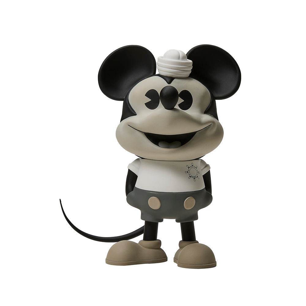 Disney Mickey Mouse "Sailor M." Collectible Vinyl Figure by Pasa - Grayscale Edition