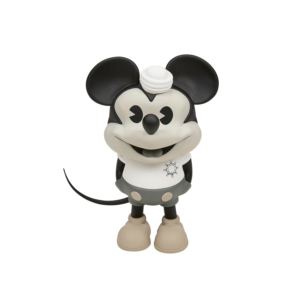 Disney Mickey Mouse "Sailor M." Collectible Vinyl Figure by Pasa - Grayscale Edition