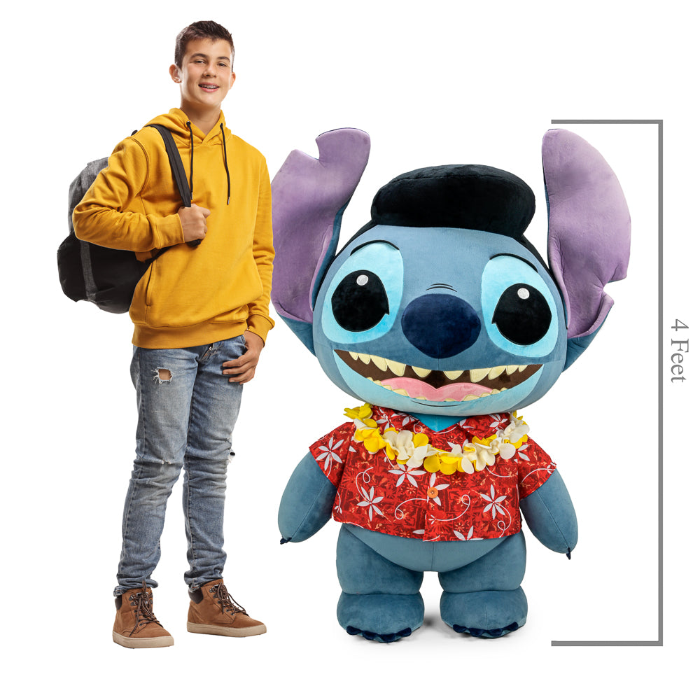 Disney Stitch - Hawaiian Elvis Stitch 4-Foot Plush