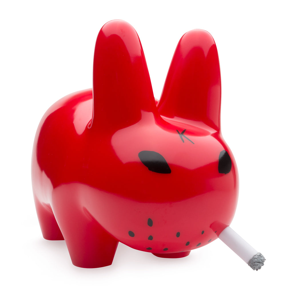 Smorkin Labbit 10" Vinyl Figure  - Lustre Gloss Red Edition