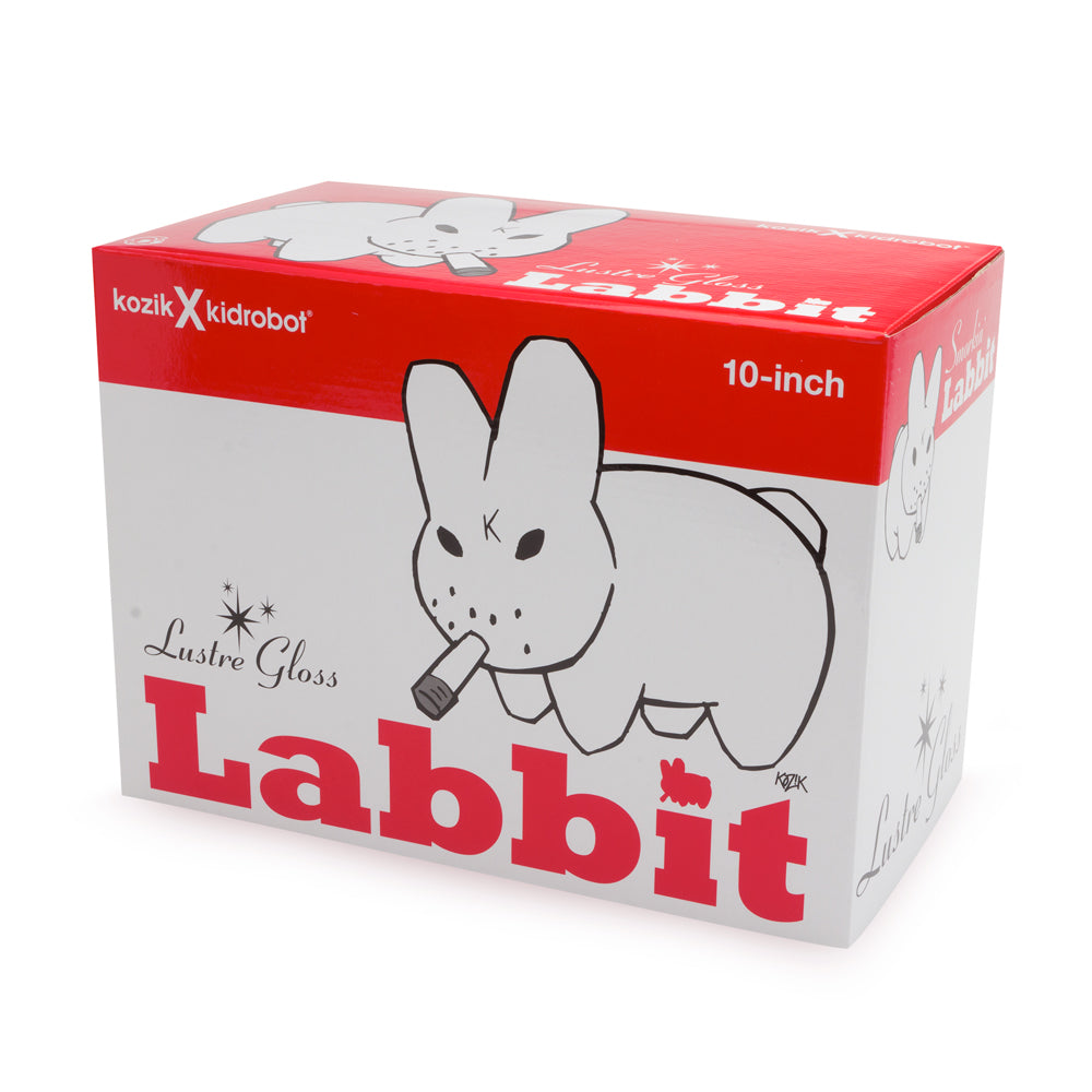 Smorkin Labbit 10" Vinyl Figure - Lustre Gloss Red Edition