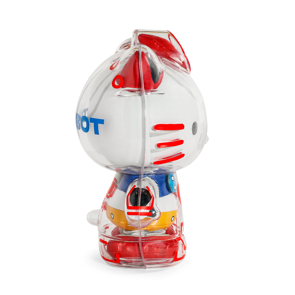 EXCLUSIVE: Hello Kitty® 8” Plush Clear Shell Robot Figure - Nebula Edition (Limited Edition of 500)