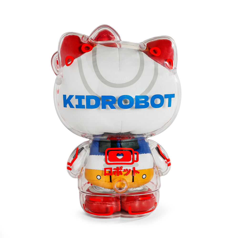 EXCLUSIVE: Hello Kitty® 8” Plush Clear Shell Robot Figure - Nebula Edition (Limited Edition of 500)