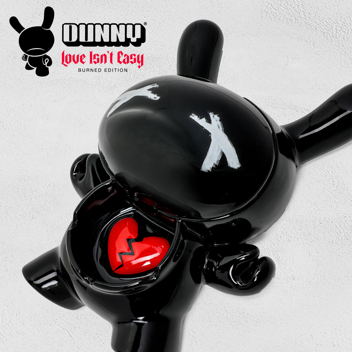L.I.E. (LOVE ISN’T EASY) Dunny Ceramic Ashtray: BURNED Edition - Kidrobot.com Exclusive (PRE-ORDER)