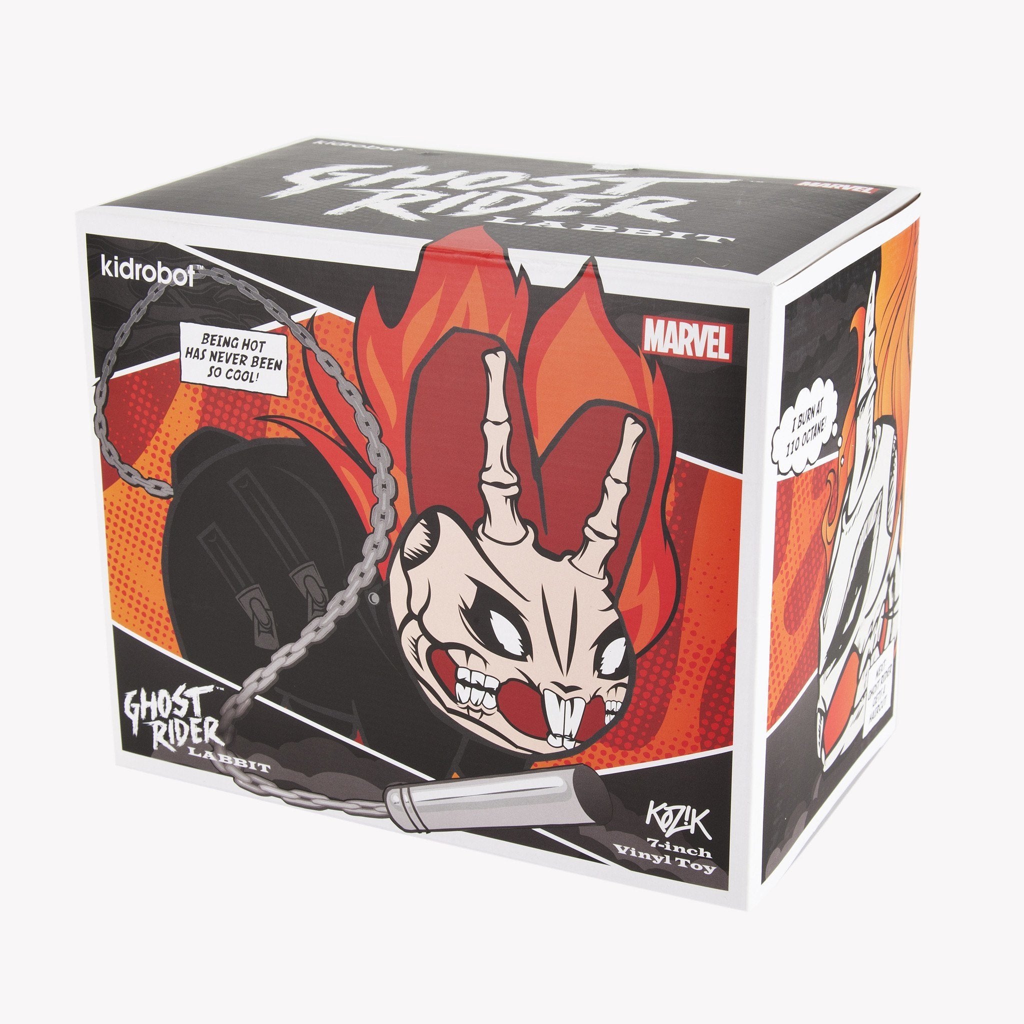 Marvel Labbit Kidrobot x Marvel Ghost Rider 7
